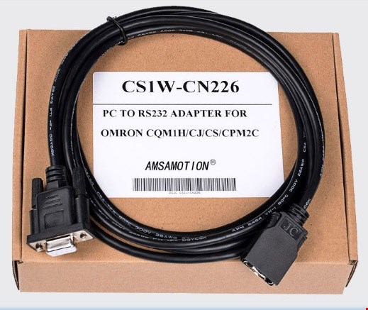 کابل برنامه ربزي براي PLC هاي امرن Omron CS1W-CN226 PLC Cable