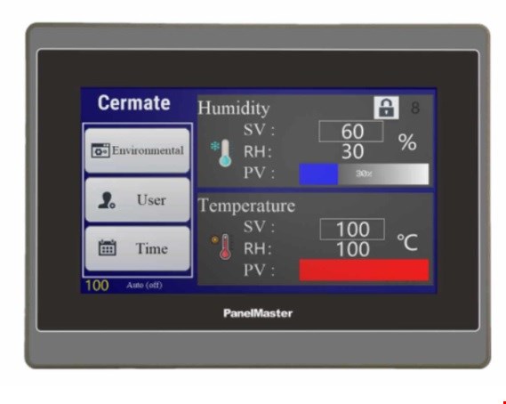 HMI پنل مستر PMK2070-31ST اترنت دار 7 اینچ