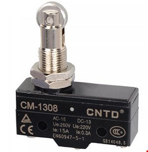 میکرو سوئیچ فشاری قرقره دار CNTD مدل CM-1308