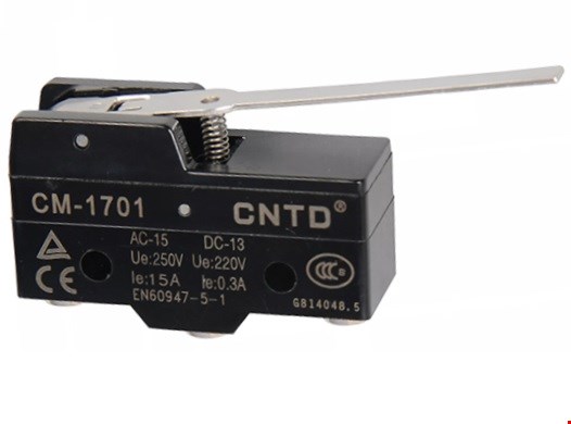 میکروسوئیچ اهرمی CNTD مدل CM-1701میکروسوئیچ اهرمی CNTD مدل CM-1701