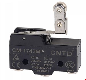 میکرو سوئیچ اهرمی قرقره دار CNTD مدل CM-1743